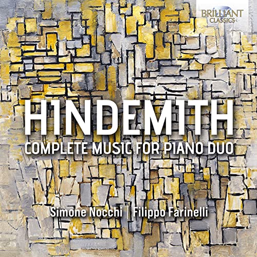 Hindemith:Complete Music for Piano Duo von BRILLANT C