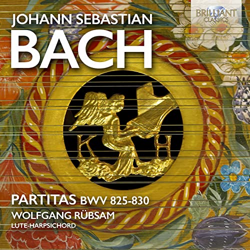 J.S.Bach:6 Partitas Bwv 825-830 von BRILLIANT CLASSICS