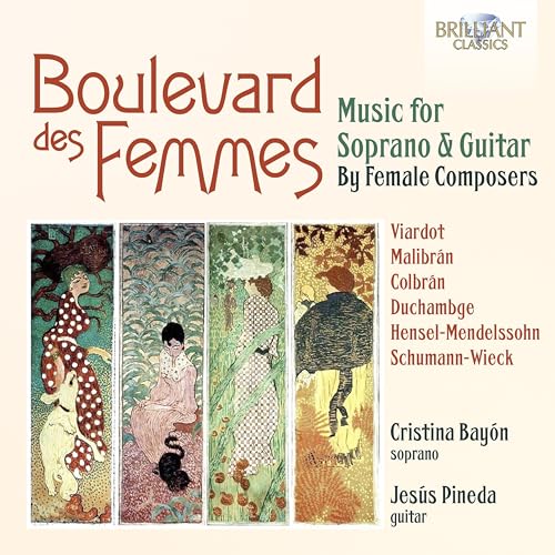 Music for Soprano & Guitar By Female Composers von BRILLIANT CLASSICS