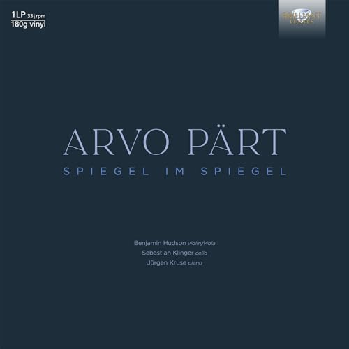 Pärt:Spiegel im Spiegel(Lp) [Vinyl LP] von BRILLIANT CLASSICS
