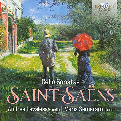 Saint-Saens:Cello Sonatas von BRILLANT C