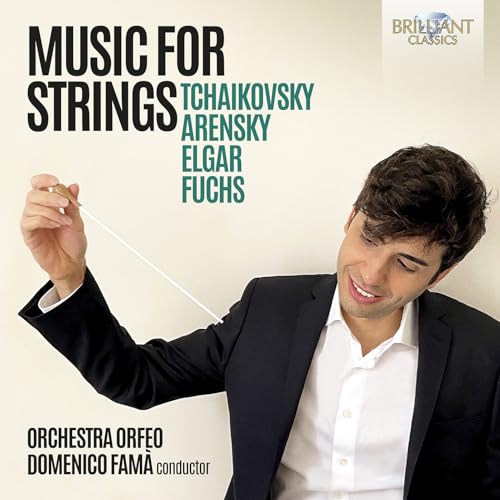 Tchaikovsky/Arensky,/Elgar/Fuchs:Music for Strings von BRILLIANT CLASSICS