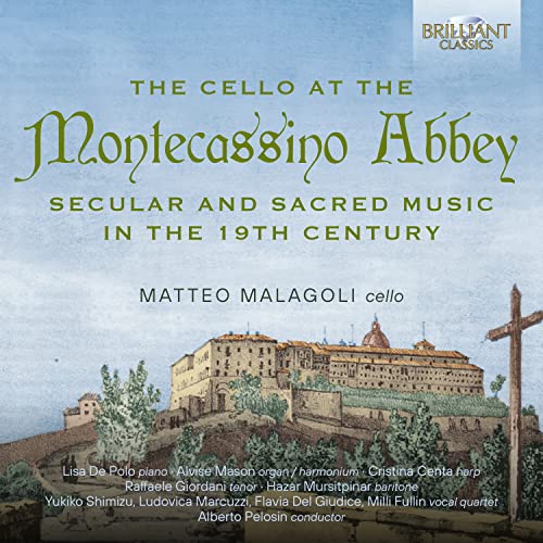 The Cello at the Montecassino Abbey von BRILLANT C