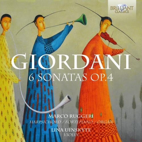 6 Sonatas Op.4 von BRILLIANT CLASSICS