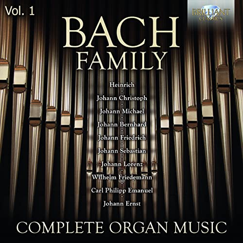Bach Family:Complete Organ Music von BRILLIANT CLASSICS