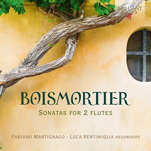 Boismortier:Sonatas for 2 Flutes von BRILLIANT CLASSICS
