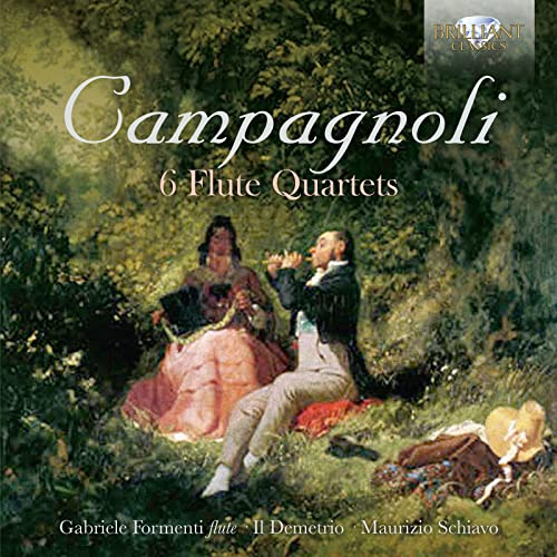 Campagnoli-6 Flute Quartets von BRILLIANT CLASSICS