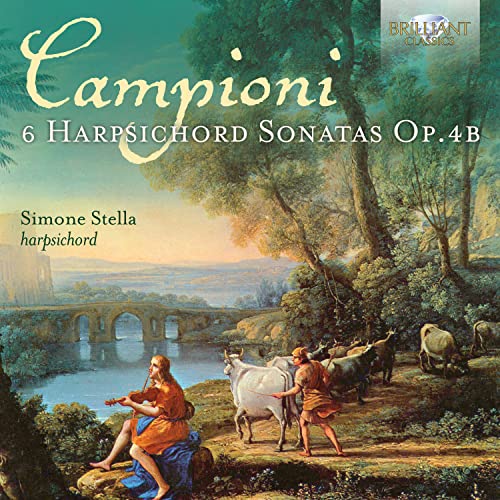 Campioni:6 Harpsichord Sonatas Op.4b von BRILLIANT CLASSICS