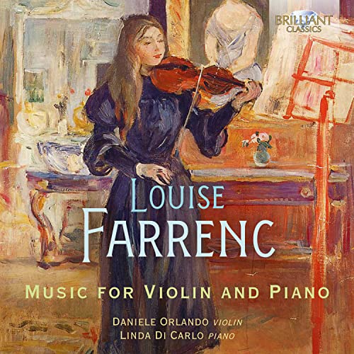 Farrenc:Music for Violin & Piano von BRILLIANT CLASSICS