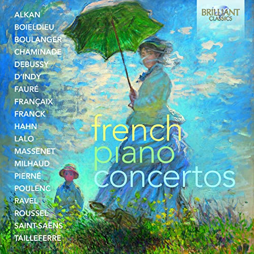 French Piano Concertos French Piano Concertos von BRILLIANT CLASSICS