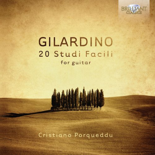 Gilardino: 20 Studi Facili für Gitarre von BRILLIANT CLASSICS