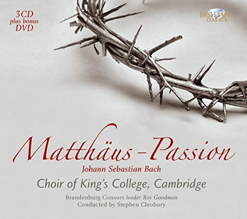 Matthäus Passion/+Dvd von BRILLIANT CLASSICS