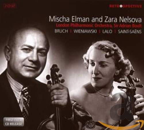 Mischa Elman & Zara Nelsova: Violin- & Cello Concertos von BRILLIANT CLASSICS