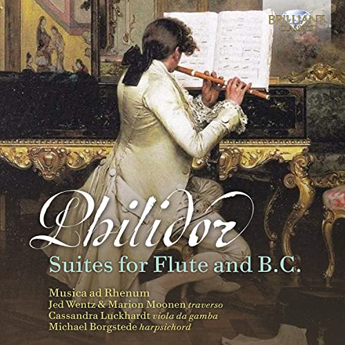 Philidor:Suites for Flute and B.C. von BRILLIANT CLASSICS