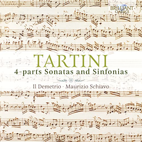 Tartini:Sonate a Tre/Sonate a Quattro von BRILLIANT CLASSICS