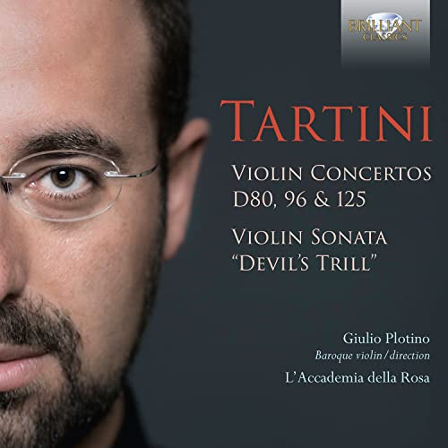 Tartini:Violin Concertos d 80,96 & 125 von BRILLIANT CLASSICS