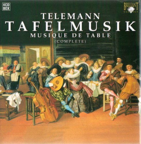 Teleman: Tafelmusik (Complete) Walletbox von BRILLIANT CLASSICS