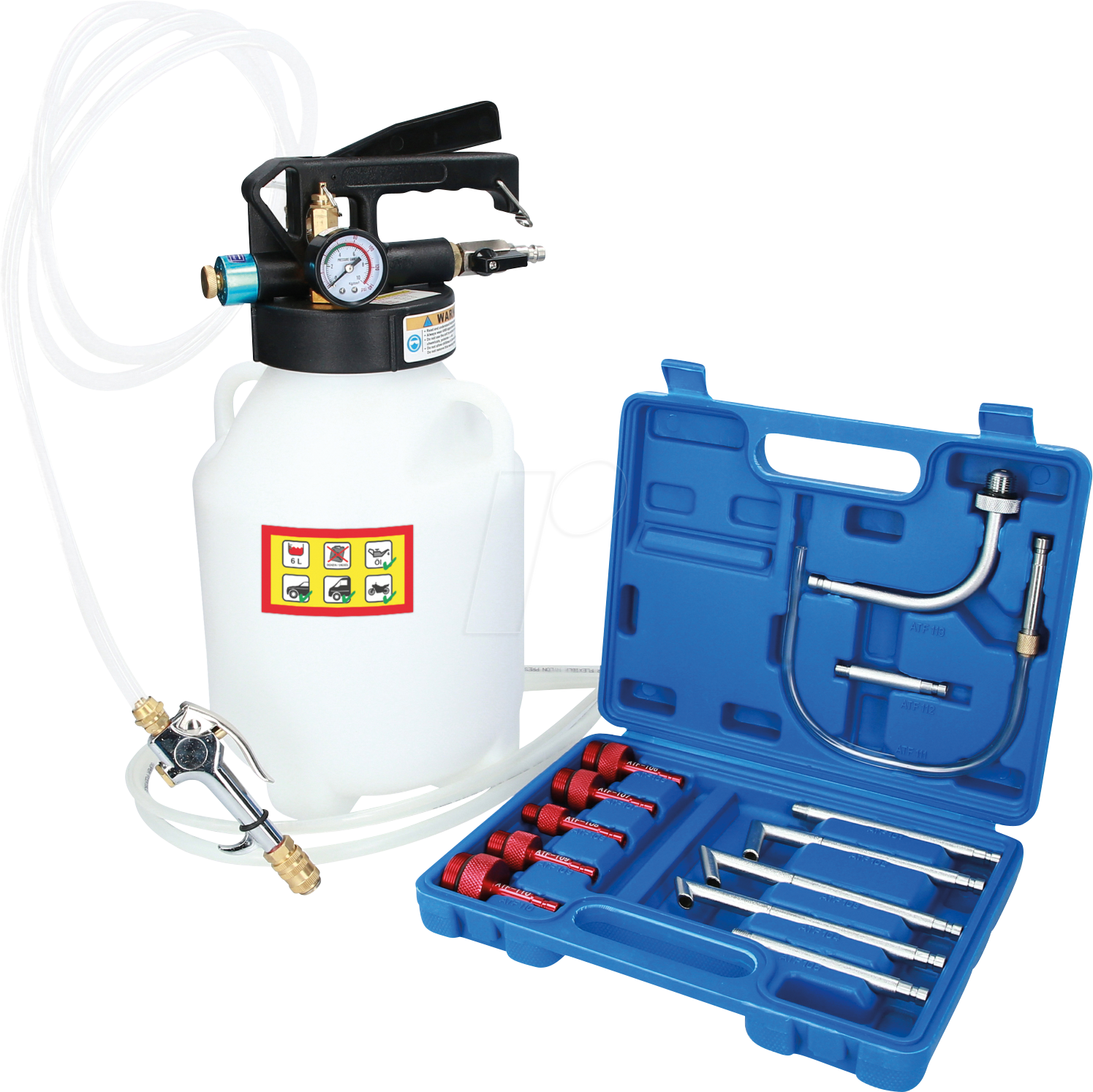 BT 0621000 - Getriebeöl-Füllgerät mit Adapter BT 0621000 - Getriebeöl-Füllgerät mit Adapter von BRILLIANT TOOLS