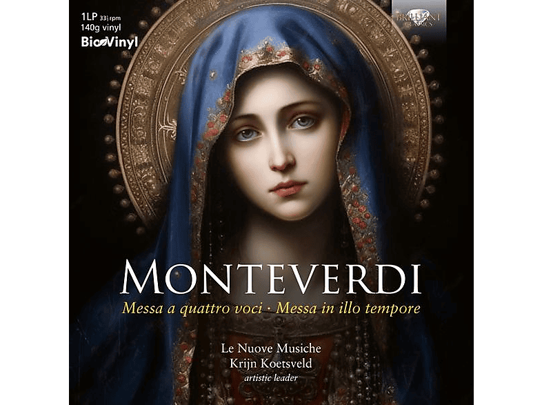 Krijn Le Nuove Musiche/koetsveld - Monteverdi:Messa A Quatro Voci,Messa In Illo Tempo (Vinyl) von BRILLIANT