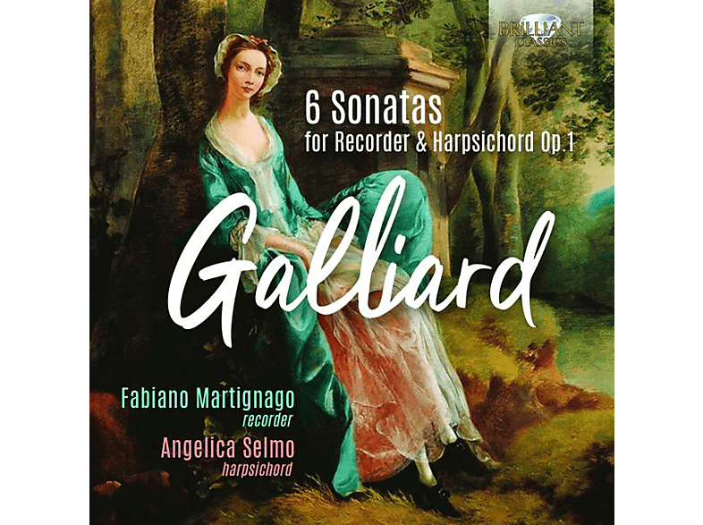 Martignago,Fabiano/Selmo,Angelica - Galliard 6 Sonatas (CD) von BRILLIANT