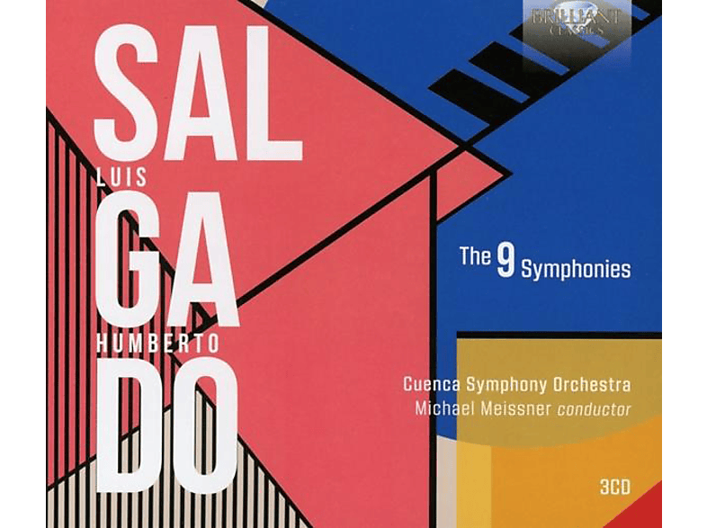 Michael Cuenca Symphony Orchestra/meissner - Salgado:The 9 Sinfonien (CD) von BRILLIANT