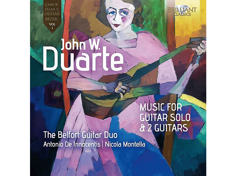 VARIOUS - Duarte:Music For Guitar Solo And 2 Guitars,Vol.1 (CD) von BRILLIANT