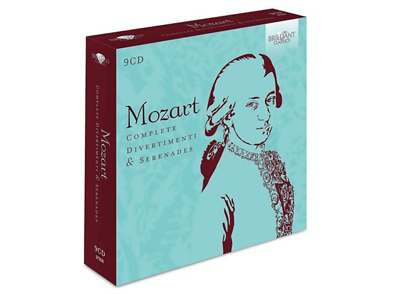 VARIOUS - Mozart:Complete Divertimenti&Serenades(9CD) (CD) von BRILLIANT
