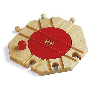 BRIO® Mechanische Drehscheibe 33361 Spielzeugeisenbahnen-Zubehör von BRIO®