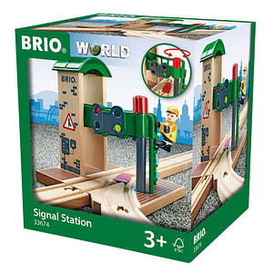 BRIO® Signal Station 33674 Spielzeugeisenbahnen-Zubehör von BRIO®