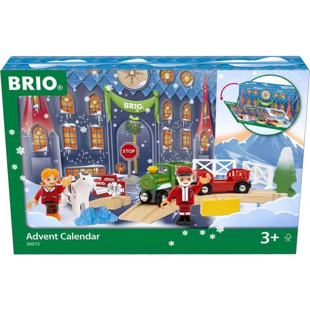 BRIO Adventskalender 2023 63601500 (63601500) von BRIO