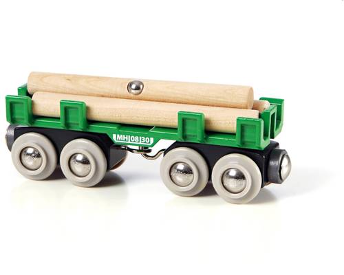 Brio 33696002 Waggon mit Holzladung von BRIO