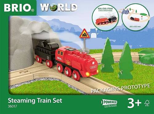 Brio 63601700 Batterie-Dampflok Set von BRIO