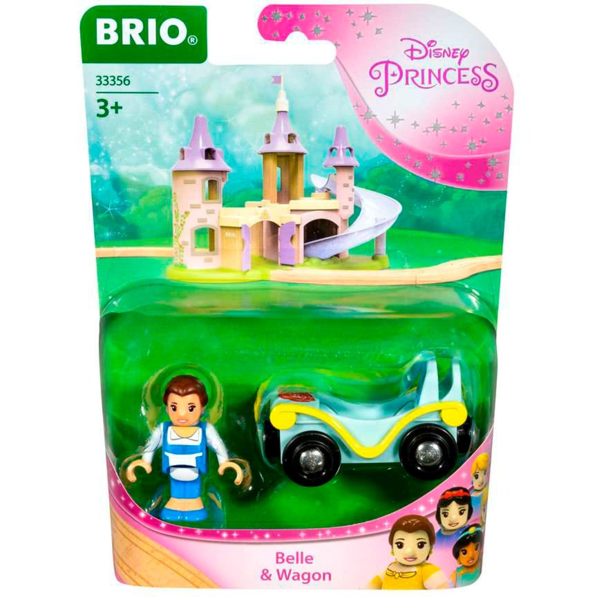 Disney Princess Belle mit Waggon, Spielfahrzeug von BRIO