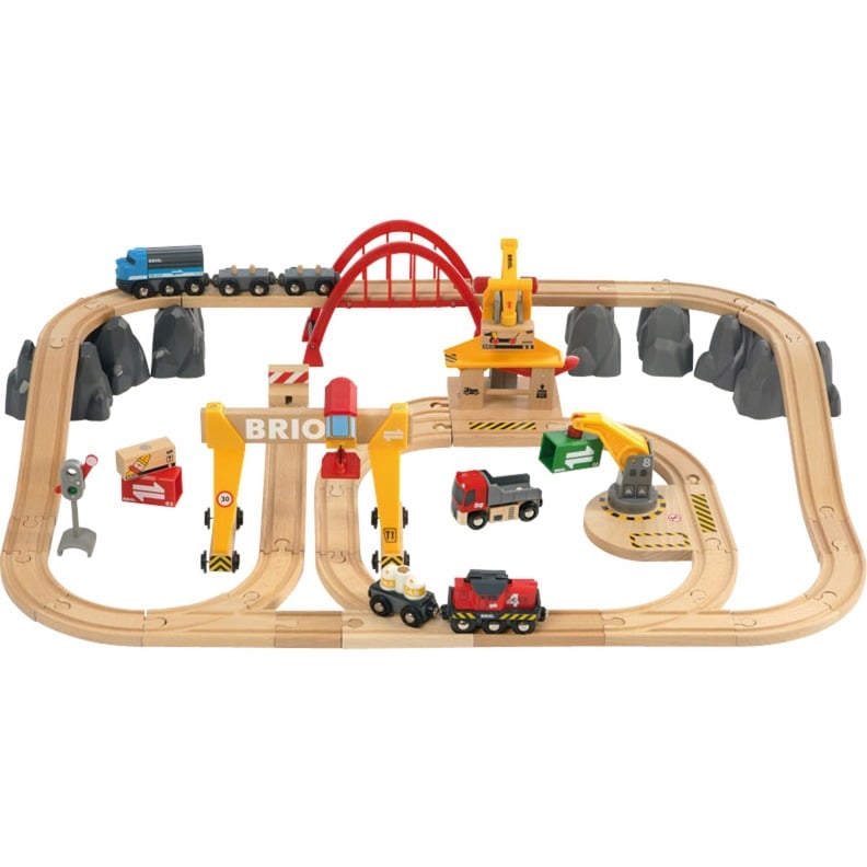 World Frachten Set Deluxe, Bahn von BRIO