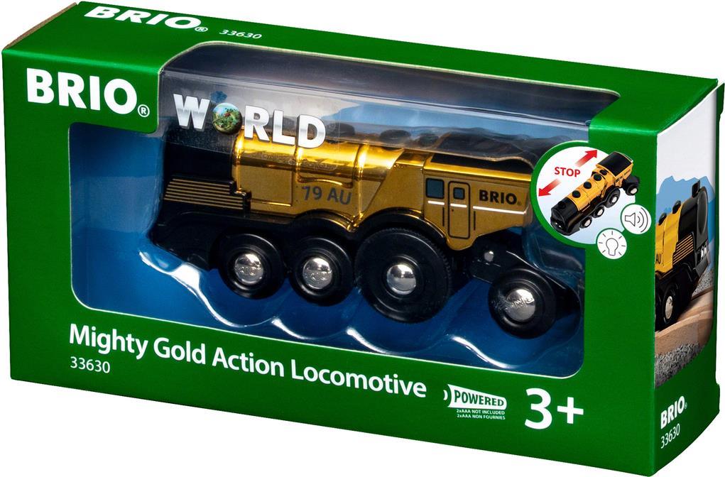 Goldene Batterielok mit Licht und Sound (33630) von BRIO