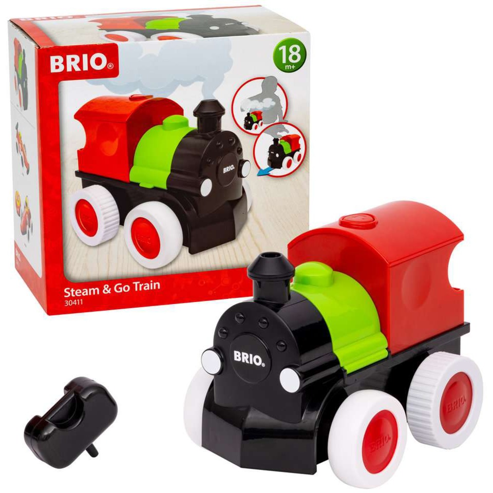 Push & Go Zug mit Dampf, Spielfahrzeug von BRIO