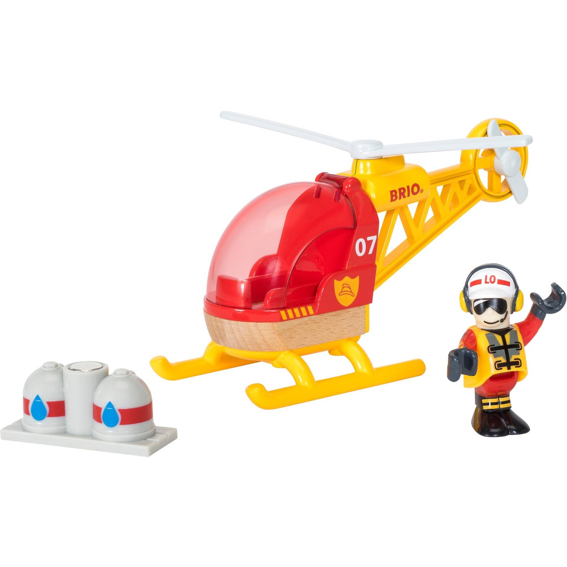 World Feuerwehr-Hubschrauber, Spielfahrzeug von BRIO