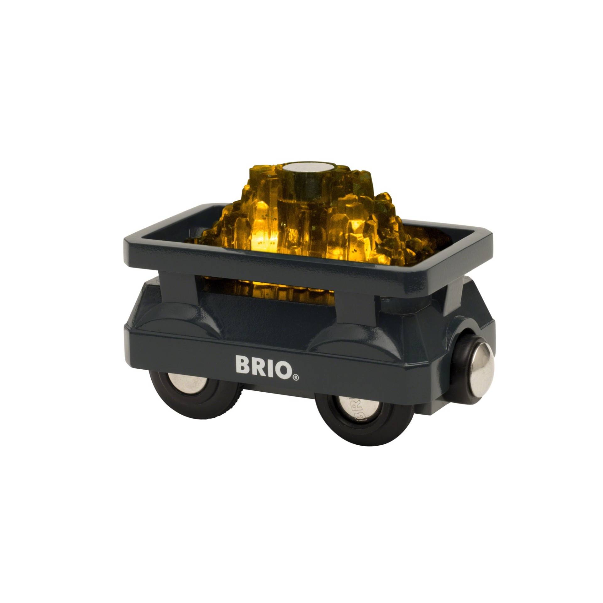 World Goldwaggon mit Licht, Spielfahrzeug von BRIO