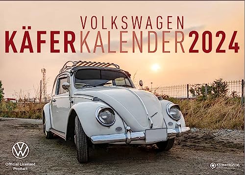 BRISA VW Collection - Volkswagen Jahres-Wand-Kalender-Planer 2024 mit VW Käfer Motiven (Groß/70x50cm) von BRISA