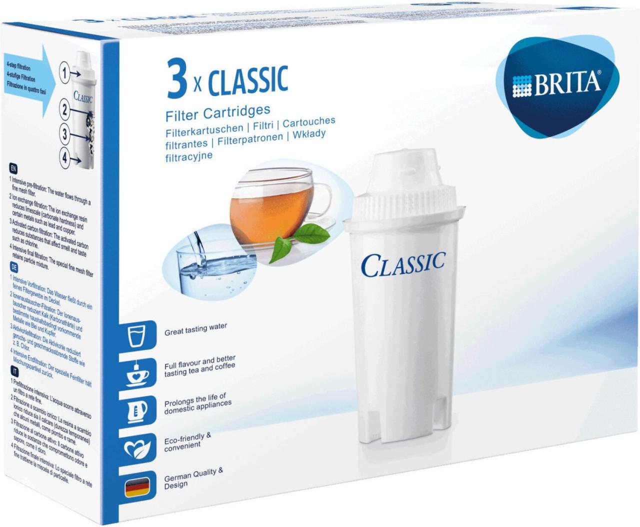 1x3 Brita Filterkartuschen Pac von BRITA