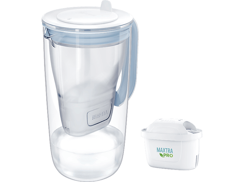 BRITA Glaskanne Model One inkl. 1 MAXTRA PRO All-in-1 Wasserfilter, Hellblau von BRITA