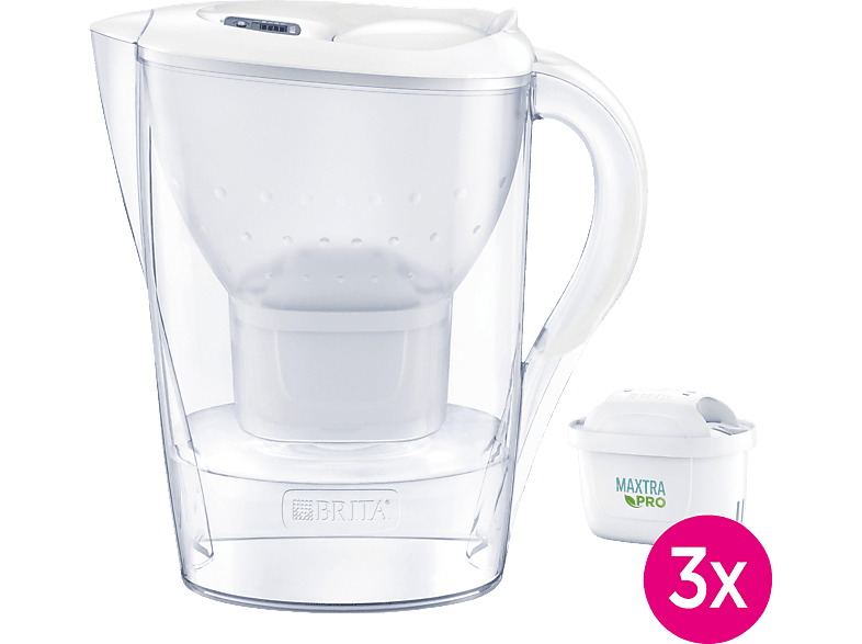BRITA Marella, inkl. 3 MAXTRA PRO All-in-1 Wasserfilter, Weiß BRITA Marella, inkl. 3 MAXTRA PRO All-in-1 Wasserfilter, Weiß von BRITA