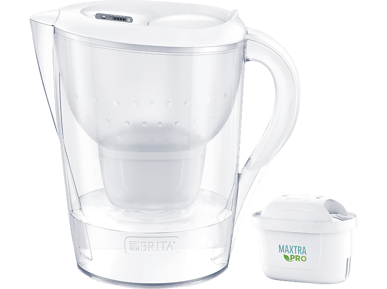 BRITA Marella XL inkl. 1 MAXTRA PRO All-in-1 Wasserfilter, Weiß von BRITA