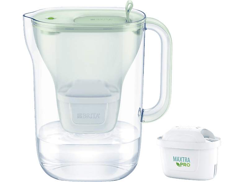 BRITA Style eco inkl. 1 MAXTRA PRO All-in-1 Wasserfilter, hellgrün von BRITA