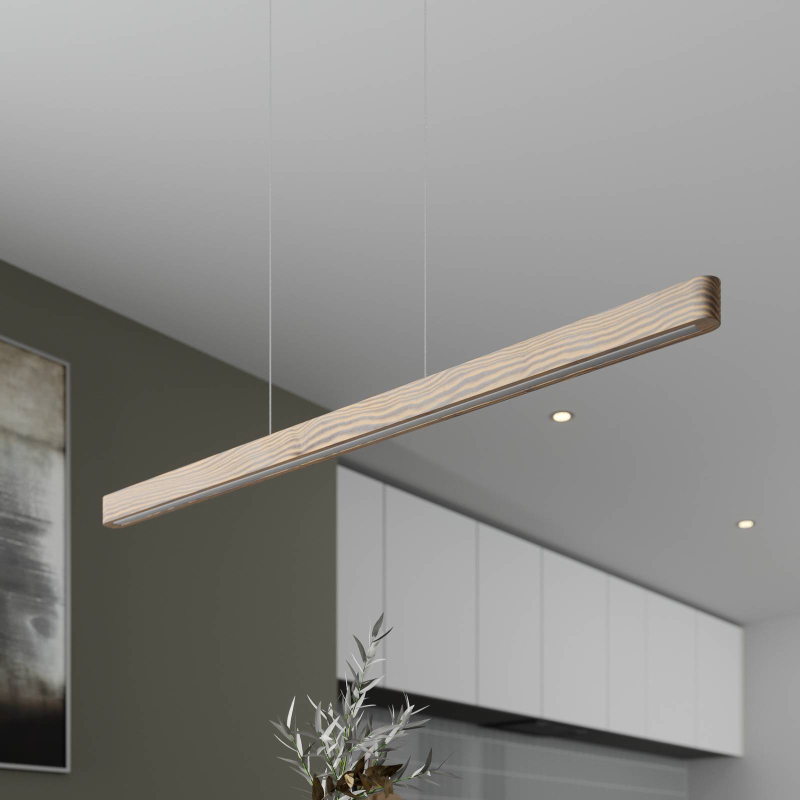 LED-Hängeleuchte Forrestal, Länge 90 cm von BRITOP