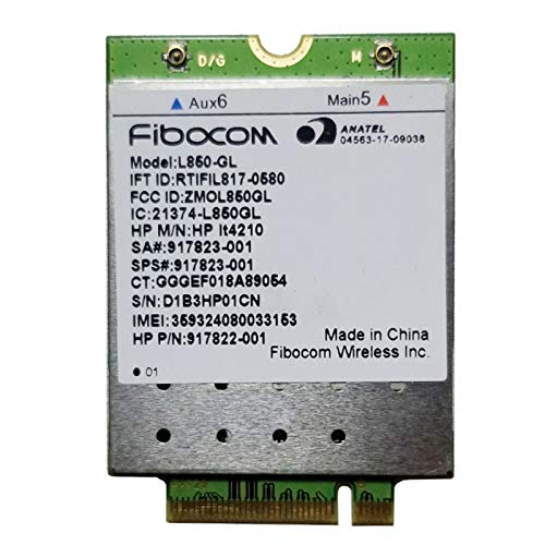 BRIUERG L850- LT4210 Fdd-LTE Tdd-LTE 4G Karte 4G Modul, 917823-001 für 430 440 450 G5 Notebook von BRIUERG