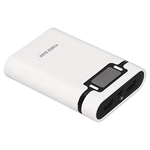 Batteriekasten, Tragbares DIY-Ladegerät für Mobiltelefone (White) von BROLEO