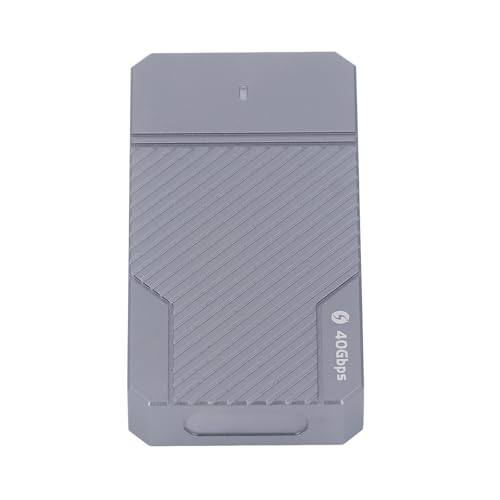 M2 NVMe SSD-Gehäuse Box 4 TB Mobile 40 Gbit/s 4-Port-Festplattengehäuse Legierungsadaptergehäuse von BROLEO