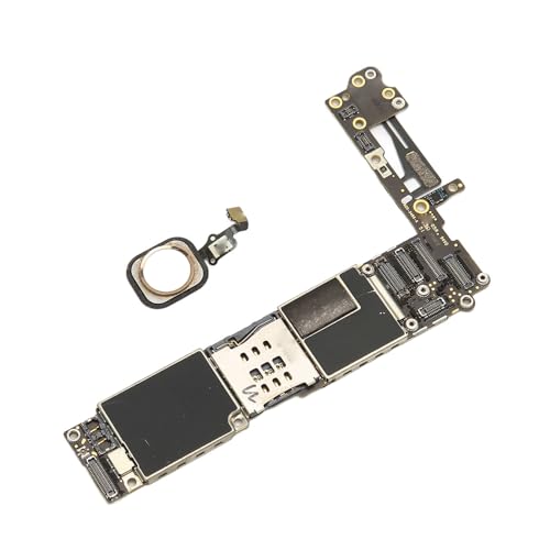 Telefon-Motherboard, Telefon-Hauptlogikplatine, entsperrt, leicht für Reparaturen (128 GB) von BROLEO