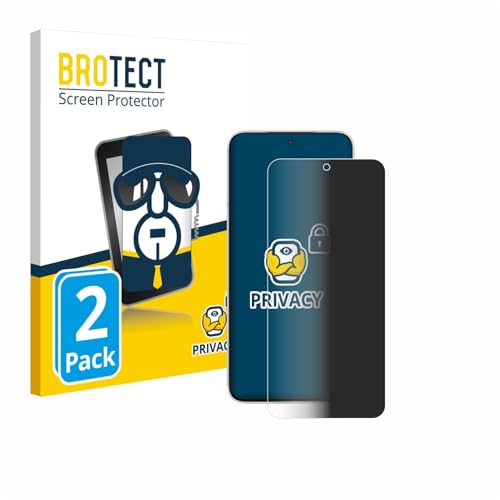 BROTECT (2 Stück Anti-Spy Blickschutzfolie für Honor GT Pro Privacy Screen Protector [Displayschutz-Folie, Sichtschutz, Blaulichtfilter] von BROTECT
